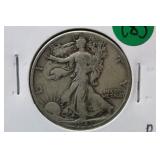 1943-D Silver Walking Liberty Half-Dollar