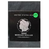 2023-P Morgan Silver Dollar w/COA