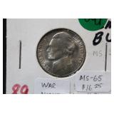 1945-S Jefferson Silver Nickle
