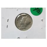1927 S Mercury Dime