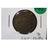 1864 2 Cent Piece