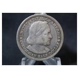 1893 Columbus Commemorative Silver Half Dollar
