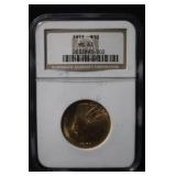 1911 MS63 $10 Indian Certified Pre-33 Gold Coin