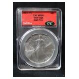 2025-P 1oz .999 Silver Eagle Certified