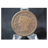 1851 Large Cent Coin