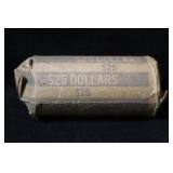 $25 Roll of Sacagawea Dollars