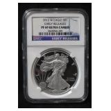 2012-W PF69 Ultra Cameo 1oz .999 Silver Eagle