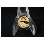 2019 Concorde Commem Quarter Sovereign Gold Coin