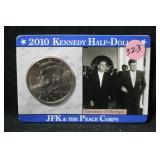 2010 JFK Peace Corp Half Dollar