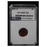 1951-D Certified Lincoln Wheat Cent