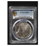 1881-S MS64 PCGS Certified Morgan Silver Dollar