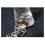 Sterling Silver Horse Bracelet  7"