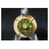 .925 Silver Vintage "Sandy Baker" Pendant