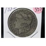 1882 Morgan Silver Dollar