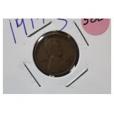 1914-S Lincoln Wheat Cent Better Date