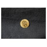 1/200th oz .9999 Pure Gold Coin