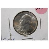 1947-S Uncirculated Washington Silver Quarter