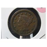 1853 Large Cent Coin