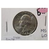 1942 Washington Silver Quarter