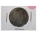 1909-S Barber Silver Quarter