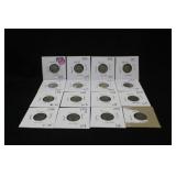 Lot of 17 Mercury Silver Dimes