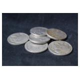 Lot of 6 Buffalo Nickels