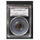 1975-S PR69DCAM Roosevelt Dime Certified