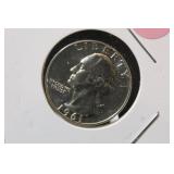 1961 Proof Washington Silver Quarter