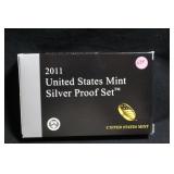 2011 U.S. Mint Silver Proof Set