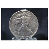 1941-S Walking Liberty Silver Half Dollar