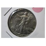 1943 Walking Liberty Silver Half Dollar