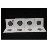 Lot of 9 Mixed Date Nickels