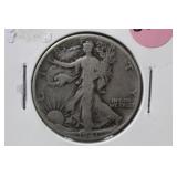 1941 Walking Liberty Silver Half Dollar