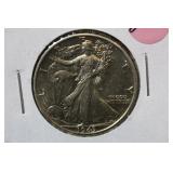 1943-D Uncirculated Walking Liberty Silver Half