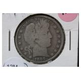 1898-O Barber Silver Half Dollar
