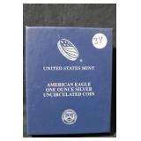 2019 1oz .999 Silver American Eagle