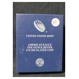 2020 1oz .999 Silver American Eagle w/COA