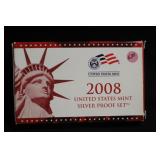 2008 U.S. Mint Silver Proof Set