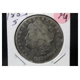1883-S Morgan Silver Dollar