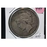 1922 U.S. Silver Peace Dollar