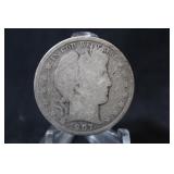 1907-O Barber Silver Half Dollar