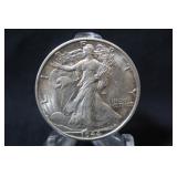 1944-D Uncirculated Walking Liberty Silver Half