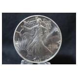1990 1oz .999 Pure Silver Eagle