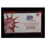 1999 U.S. Mint Silver Proof Set