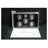 2012 Silver Quarter Proof Set