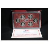 2009 U.S. Mint Silver Quarter Proof Set