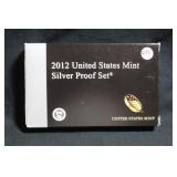 2012 U.S. Mint Silver Proof Set