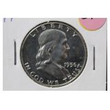 1956 Proof Franklin Silver Half Dollar