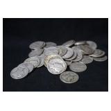 Lot of 50 Silver Mercury Dimes