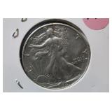 1943-S Walking Liberty Silver Half Dollar